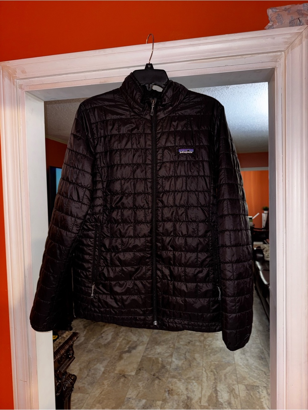 Patagonia Black Quilted Lightweight Puffer Jacket - Women